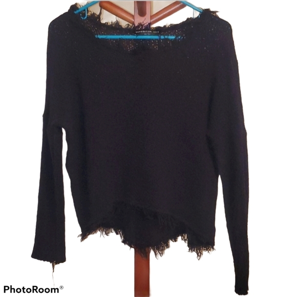 Generation Love Factory distressed sweate - Picture 1 of 10